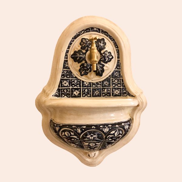 Outdoor wall fountain cm60h (dark blue)